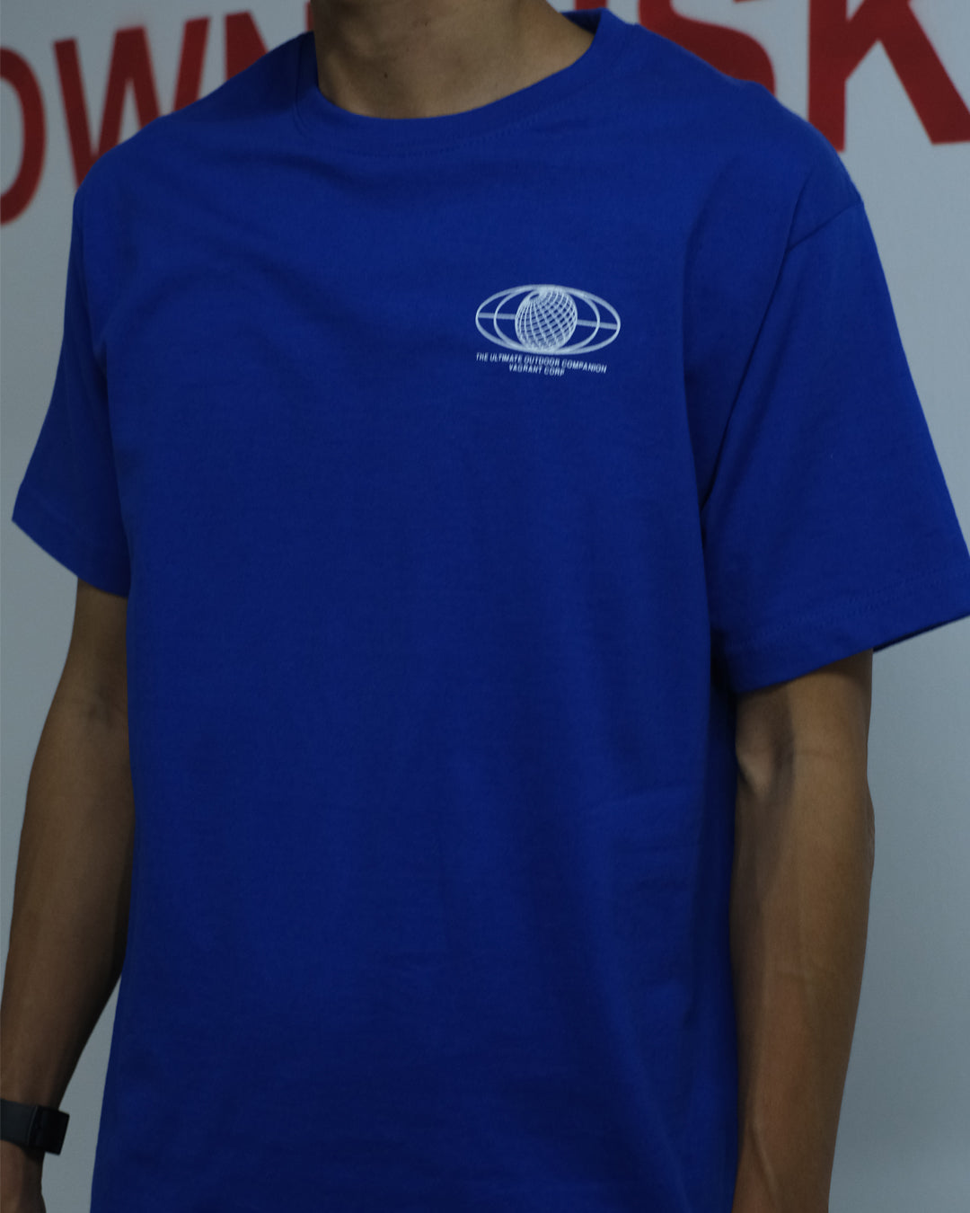 Unfamiliar Experience Tee - ROYAL BLUE