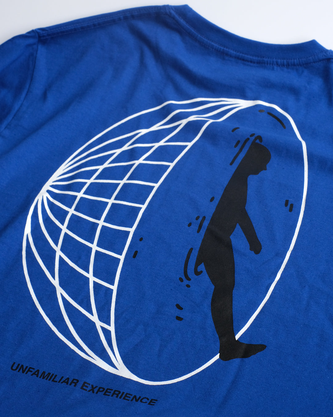 Unfamiliar Experience Tee - ROYAL BLUE